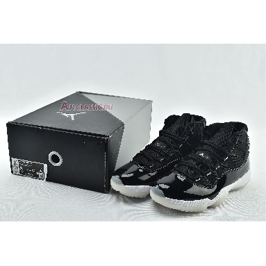 Air Jordan 11 Retro Jubilee 25th Anniversary CT8012-011 Black/Clear/White/Metallic Silver Sneakers