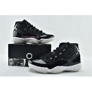 Air Jordan 11 Retro Jubilee 25th Anniversary CT8012-011 Black/Clear/White/Metallic Silver Sneakers