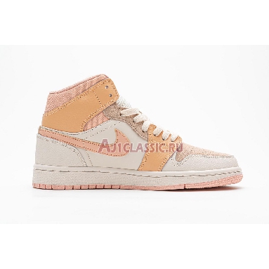 Air Jordan 1 Mid Atomic Orange DH4270-800 Atomic Orange/Apricot Agate-Terra Blush Sneakers