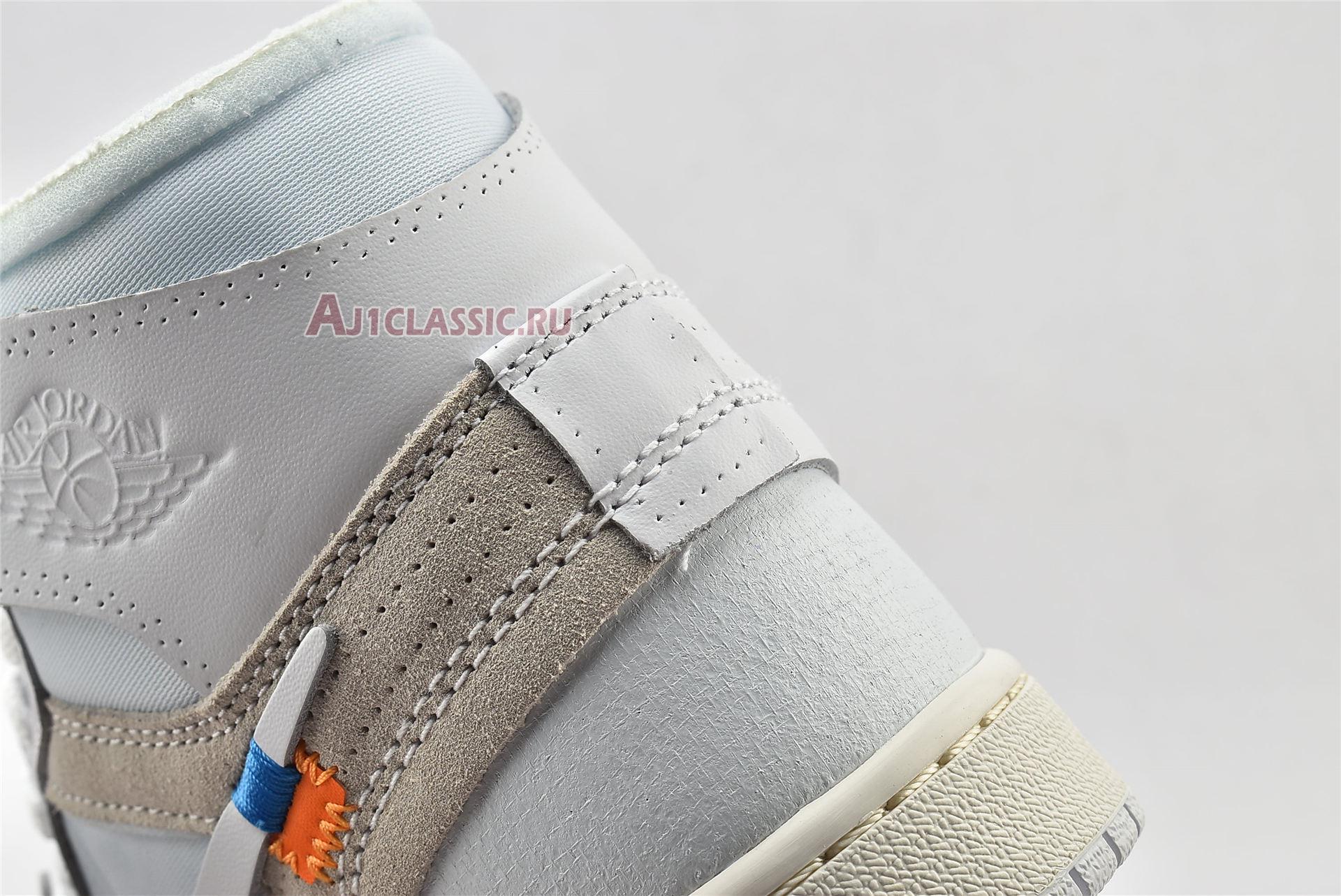 New Off-White x Air Jordan 1 Retro High OG "White 2018" AQ0818-100-2 Shoes