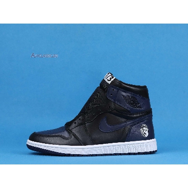 Spike Lee x Air Jordan 1 Retro High OG Fort Greene 705588-550 Midnight Navy/Black-White Mens Womens Shoes