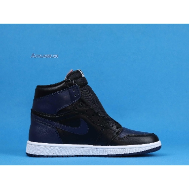 Spike Lee x Air Jordan 1 Retro High OG Fort Greene 705588-550 Midnight Navy/Black-White Mens Womens Shoes