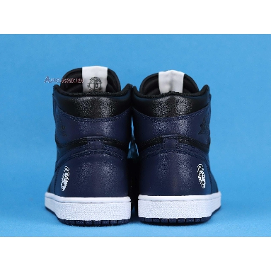 Spike Lee x Air Jordan 1 Retro High OG Fort Greene 705588-550 Midnight Navy/Black-White Mens Womens Shoes