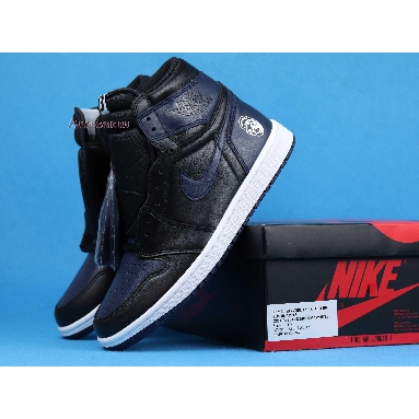 Spike Lee x Air Jordan 1 Retro High OG Fort Greene 705588-550 Midnight Navy/Black-White Mens Womens Shoes