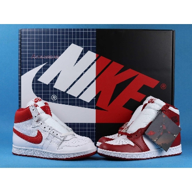 Air Ship PE x Air Jordan 1 High 85 New Beginnings Pack CT6252-900 Multi-Color/White/Red Mens Womens Shoes