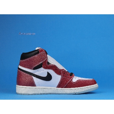 Trophy Room x Air Jordan 1 Retro High OG SP Chicago DA2728-100 White/Sail/Varsity Red/Black Mens Womens Shoes