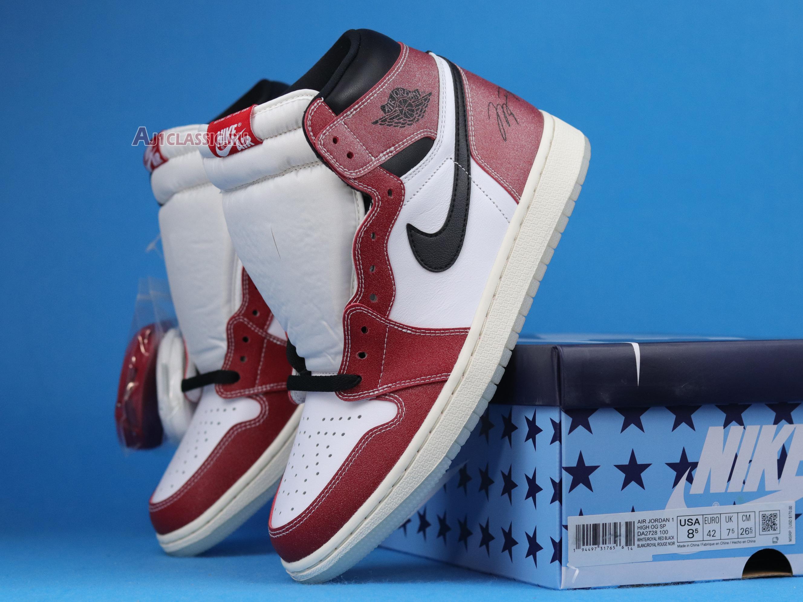 New Trophy Room x Air Jordan 1 Retro High OG SP "Chicago" DA2728-100 Shoes