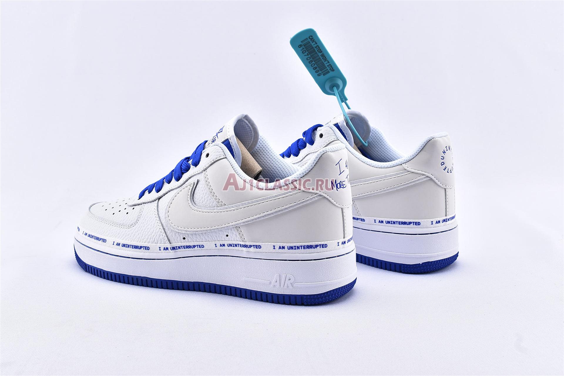 New Uninterrupted x Air Force 1 Low QS "More Than" CQ0494-100 Shoes