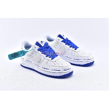 Uninterrupted x Air Force 1 Low QS More Than CQ0494-100 White/Racer Blue Mens Womens Shoes