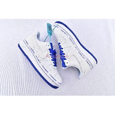 Uninterrupted x Air Force 1 Low QS More Than CQ0494-100 White/Racer Blue Mens Womens Shoes