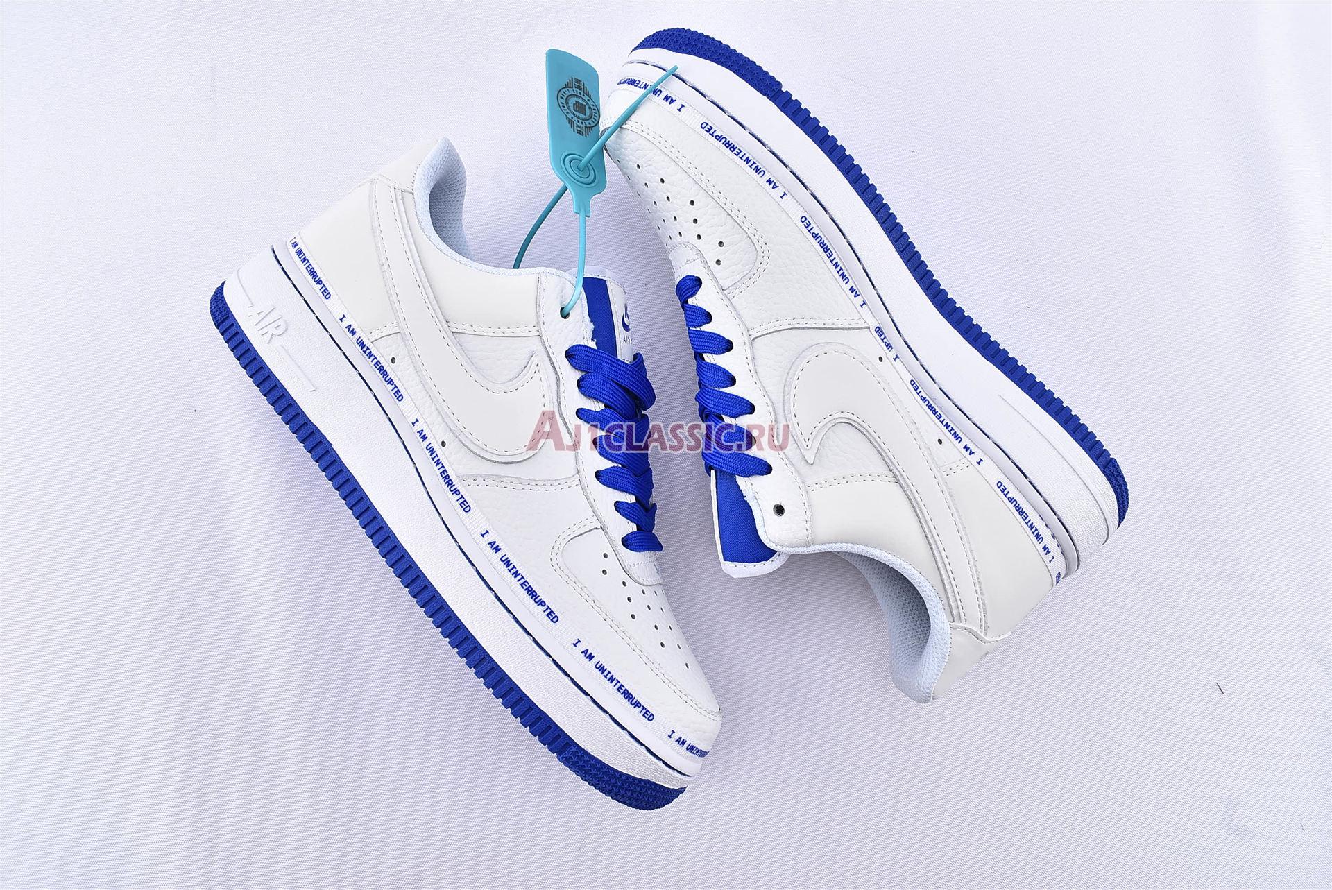 New Uninterrupted x Air Force 1 Low QS "More Than" CQ0494-100 Shoes