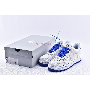 Uninterrupted x Air Force 1 Low QS More Than CQ0494-100 White/Racer Blue Mens Womens Shoes