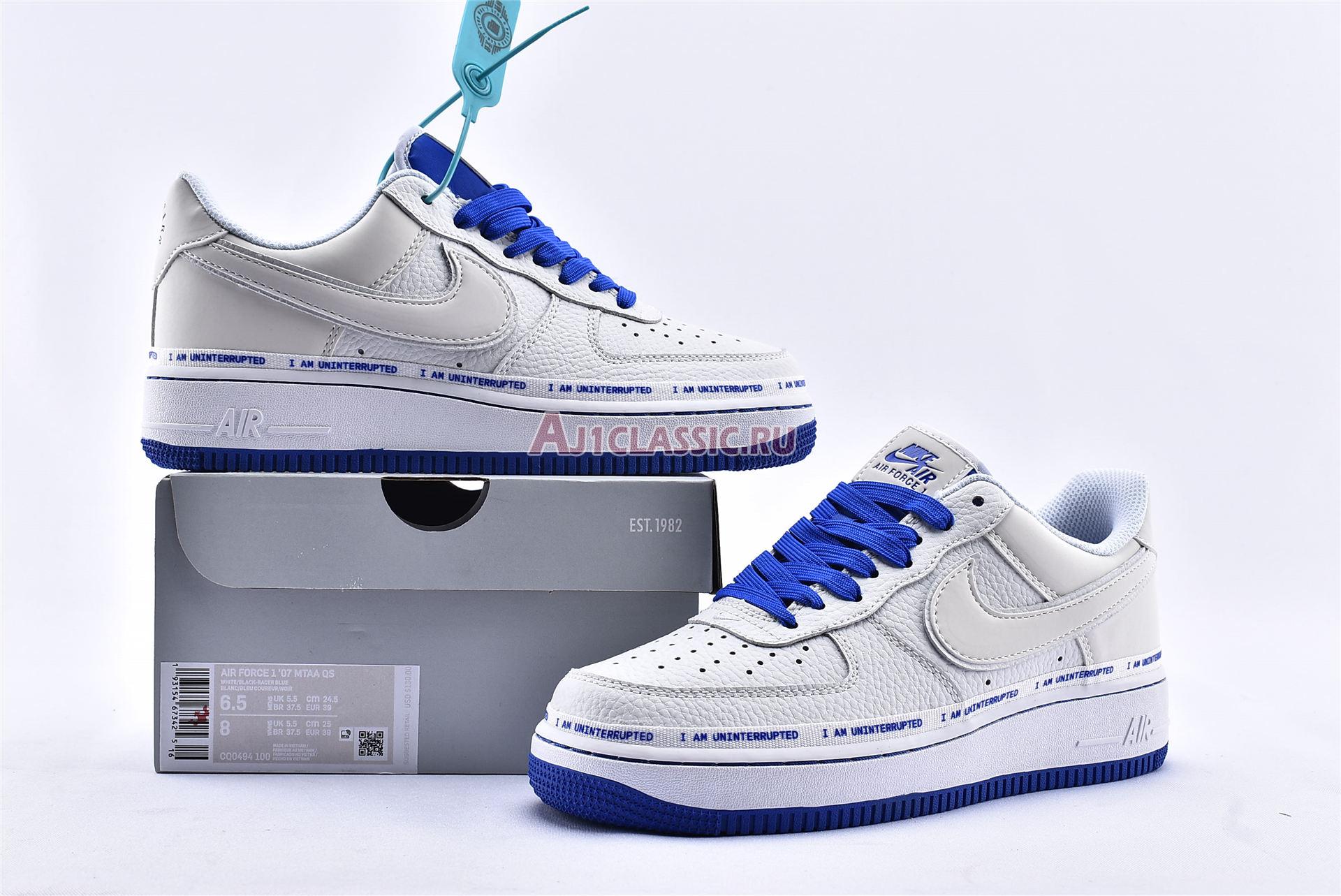 New Uninterrupted x Air Force 1 Low QS "More Than" CQ0494-100 Shoes