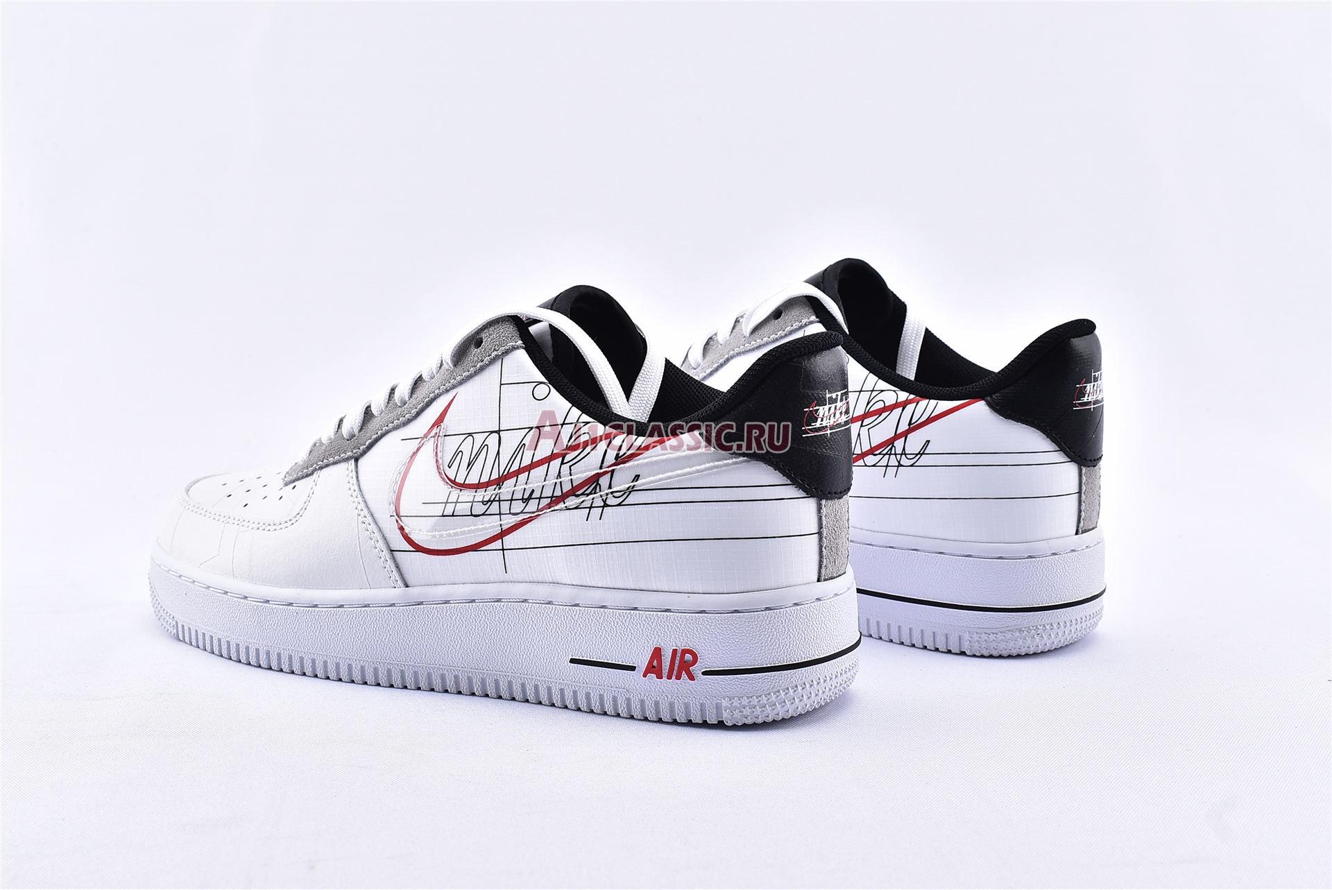 New Nike Air Force 1 Low "Script Swoosh" CK9257-100 Shoes