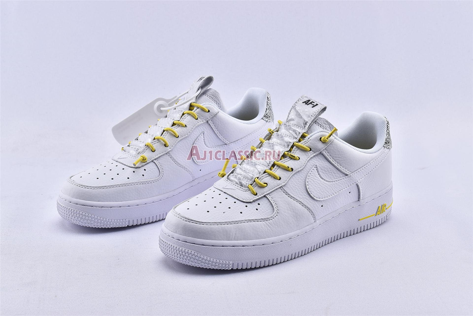 New Nike Air Force 1 07 Lux "White Reflective" 898889-104 Shoes