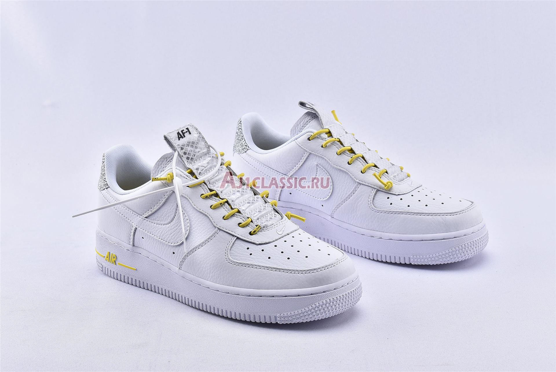 New Nike Air Force 1 07 Lux "White Reflective" 898889-104 Shoes