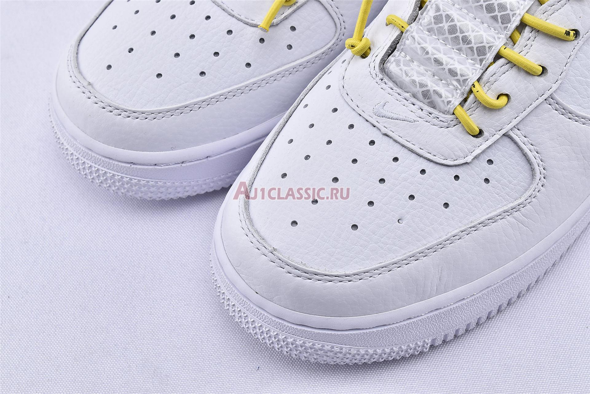 New Nike Air Force 1 07 Lux "White Reflective" 898889-104 Shoes