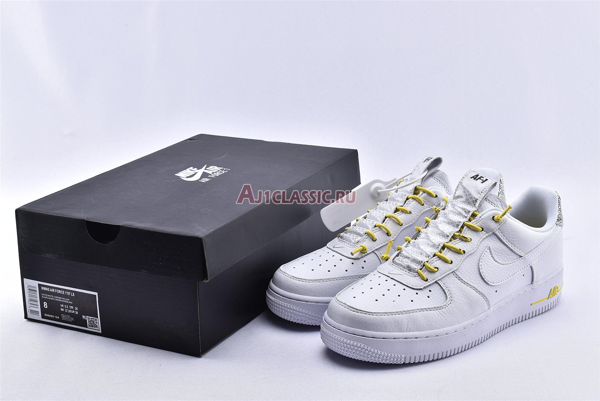 New Nike Air Force 1 07 Lux "White Reflective" 898889-104 Shoes