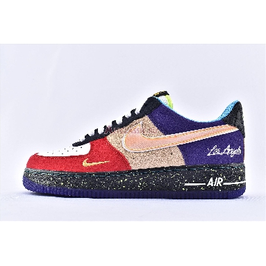 Nike Air Force 1 07 LV8 What The LA CT1117-100 White/Black-Hyper Jade Mens Womens Shoes