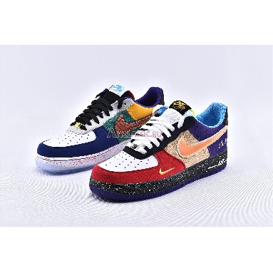 Nike Air Force 1 07 LV8 What The LA CT1117-100 White/Black-Hyper Jade Mens Womens Shoes