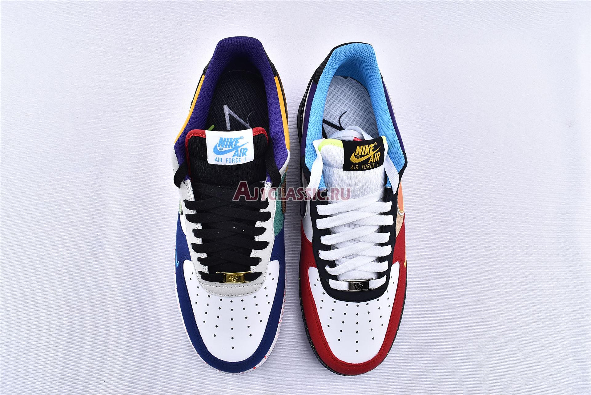 New Nike Air Force 1 07 LV8 "What The LA" CT1117-100 Shoes