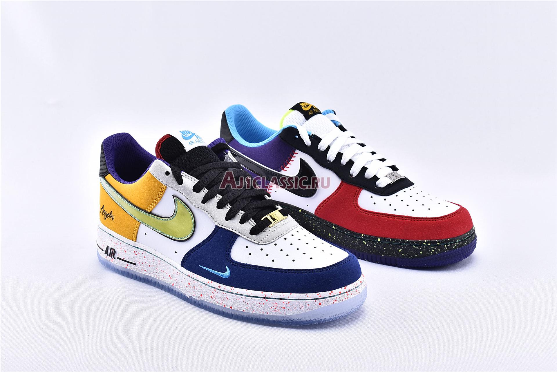 New Nike Air Force 1 07 LV8 "What The LA" CT1117-100 Shoes