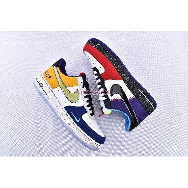 Nike Air Force 1 07 LV8 What The LA CT1117-100 White/Black-Hyper Jade Mens Womens Shoes