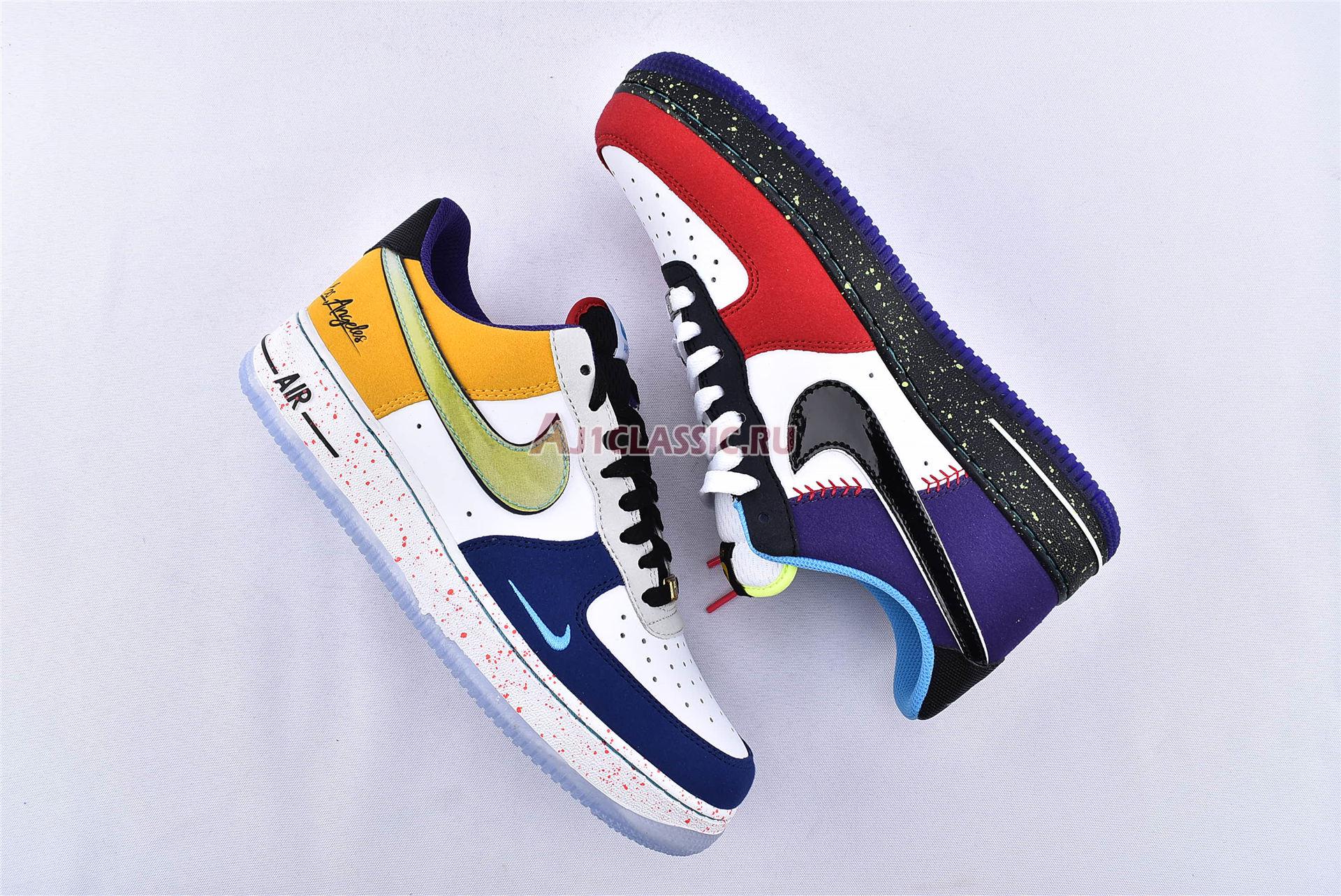 New Nike Air Force 1 07 LV8 "What The LA" CT1117-100 Shoes