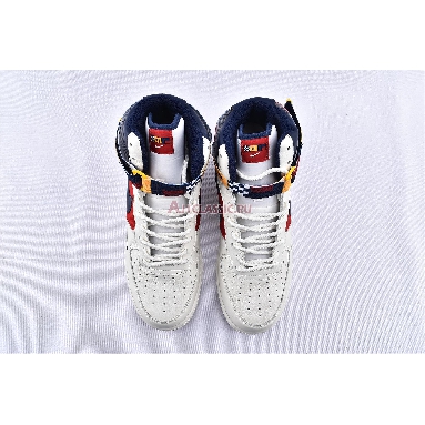 Nike Air Force 1 High Nautical Redux AR5395-100 Sail/Midnight Navy-Gym Red-Midnight Navy-University Gold Sneakers