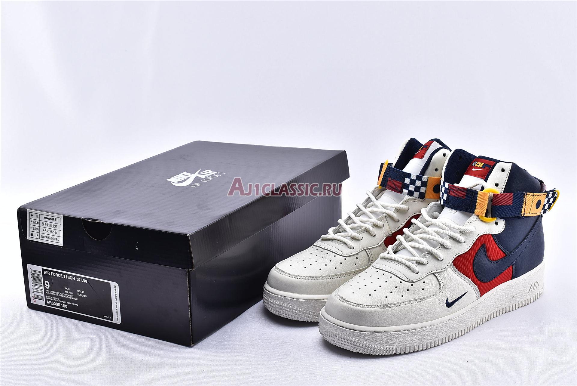 New Nike Air Force 1 High "Nautical Redux" AR5395-100 Shoes