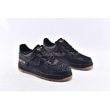 Nike Air Force 1 Low GTX Black CK2630-001 Black/Black/Light Carbon/Bright Ceramic Mens Womens Shoes