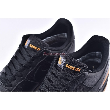 Nike Air Force 1 Low GTX Black CK2630-001 Black/Black/Light Carbon/Bright Ceramic Mens Womens Shoes