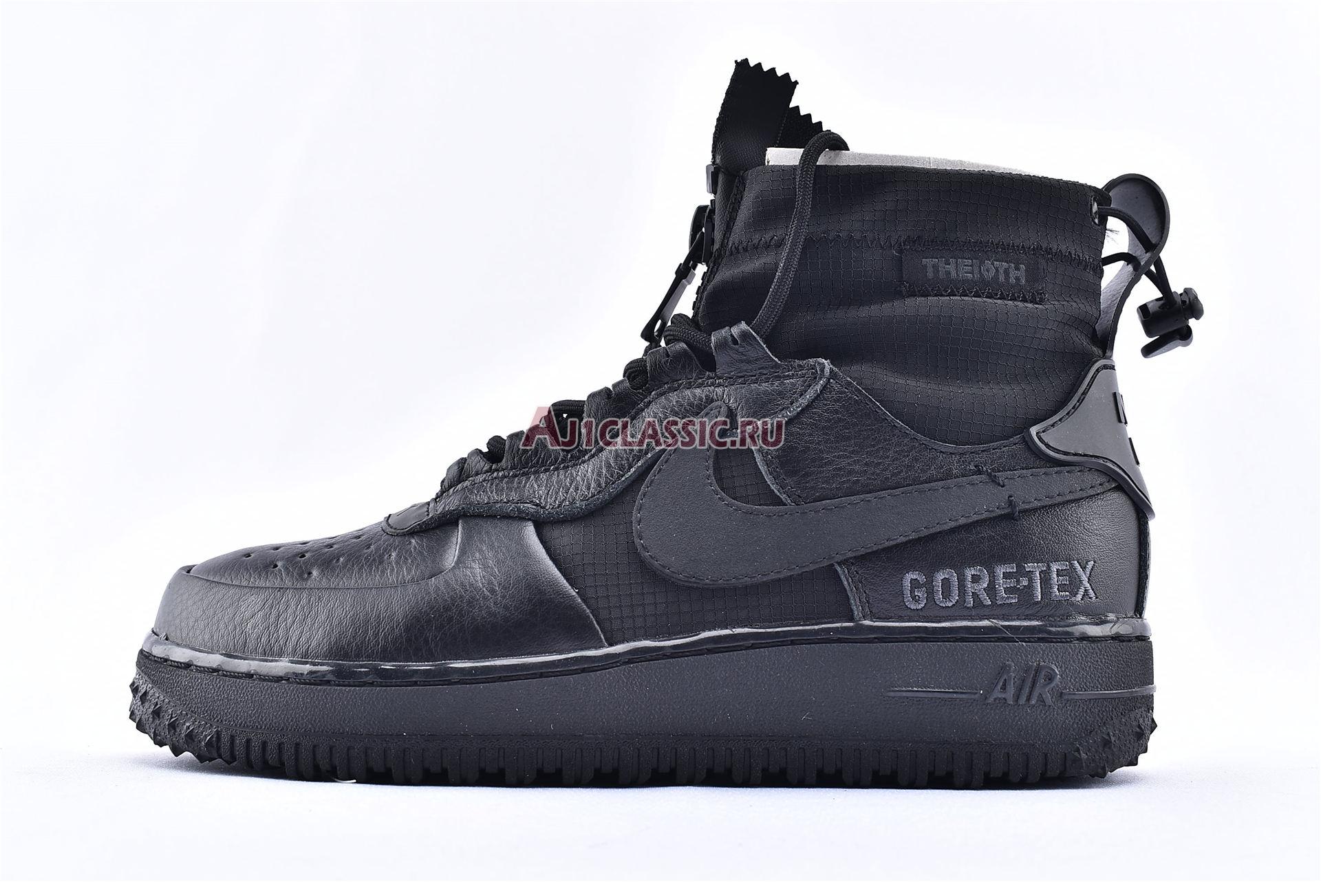 Gore-Tex x Nike Air Force 1 High "Triple Black" China Exclusive CQ7211-003