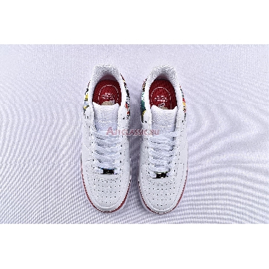 Nike Wmns Air Force 1 Jester XX FIBA 2019 China Exclusive CK5738-191 White/Multi-Color/White/Ember Glow Mens Womens Shoes