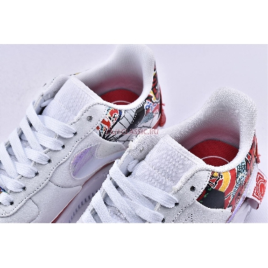 Nike Wmns Air Force 1 Jester XX FIBA 2019 China Exclusive CK5738-191 White/Multi-Color/White/Ember Glow Mens Womens Shoes