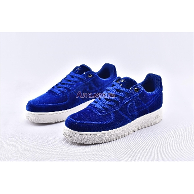 Nike Air Force 1 Low 07 Premium Blue Void AT4144-400 Blue Void/Blue Void-Sail-Metallic Gold Mens Womens Shoes