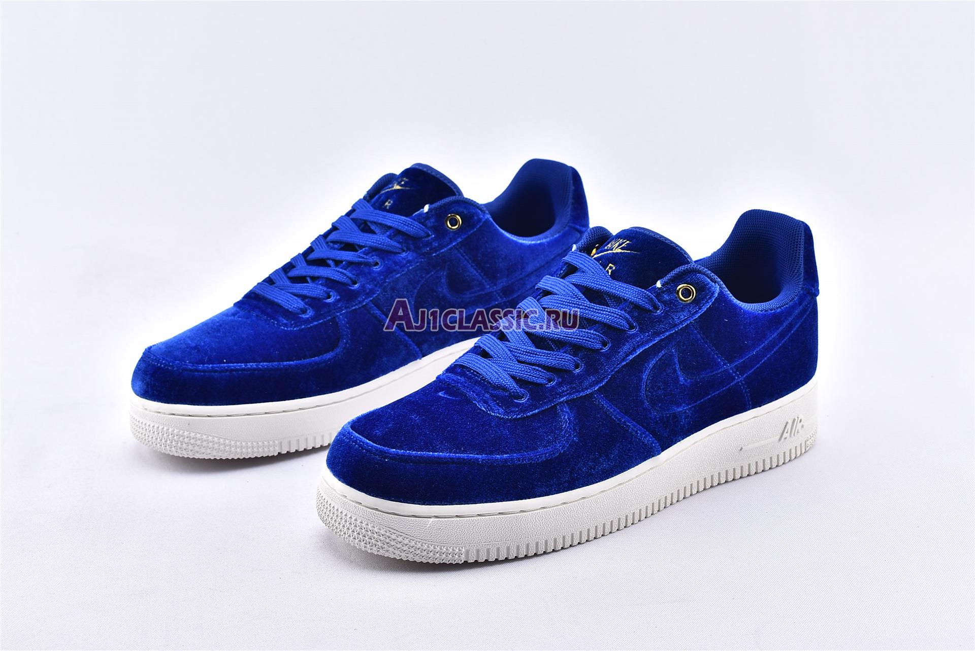 New Nike Air Force 1 Low 07 Premium "Blue Void" AT4144-400 Shoes