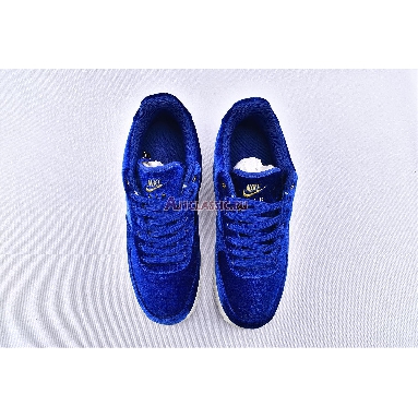 Nike Air Force 1 Low 07 Premium Blue Void AT4144-400 Blue Void/Blue Void-Sail-Metallic Gold Mens Womens Shoes