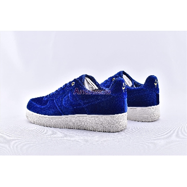 Nike Air Force 1 Low 07 Premium Blue Void AT4144-400 Blue Void/Blue Void-Sail-Metallic Gold Mens Womens Shoes