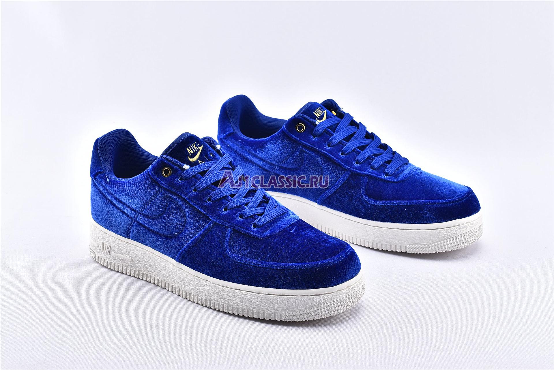 New Nike Air Force 1 Low 07 Premium "Blue Void" AT4144-400 Shoes