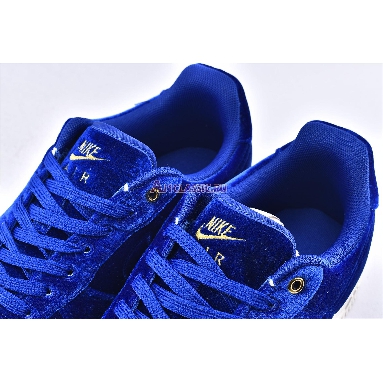 Nike Air Force 1 Low 07 Premium Blue Void AT4144-400 Blue Void/Blue Void-Sail-Metallic Gold Mens Womens Shoes