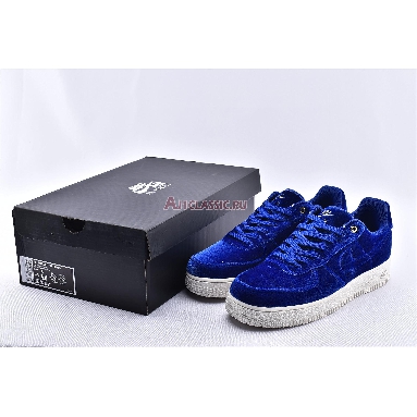 Nike Air Force 1 Low 07 Premium Blue Void AT4144-400 Blue Void/Blue Void-Sail-Metallic Gold Mens Womens Shoes