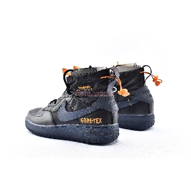 Gore-Tex x Nike Air Force 1 High WTR The 10TH CQ7211-001 Black/Orange/Blue Mens Womens Shoes