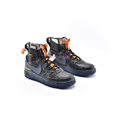 Gore-Tex x Nike Air Force 1 High WTR The 10TH CQ7211-001 Black/Orange/Blue Mens Womens Shoes