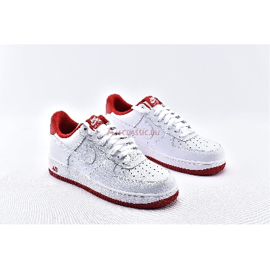 Nike Air Force 1 Low University Red CD0884-101 White/University Red Mens Womens Shoes