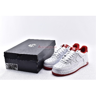 Nike Air Force 1 Low University Red CD0884-101 White/University Red Mens Womens Shoes