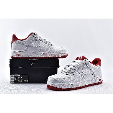 Nike Air Force 1 Low University Red CD0884-101 White/University Red Mens Womens Shoes