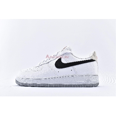 Nike Air Force 1 Low 07 RS Ember Glow CK0806-100 White/Black/Light Bone/Ember Glow Mens Womens Shoes