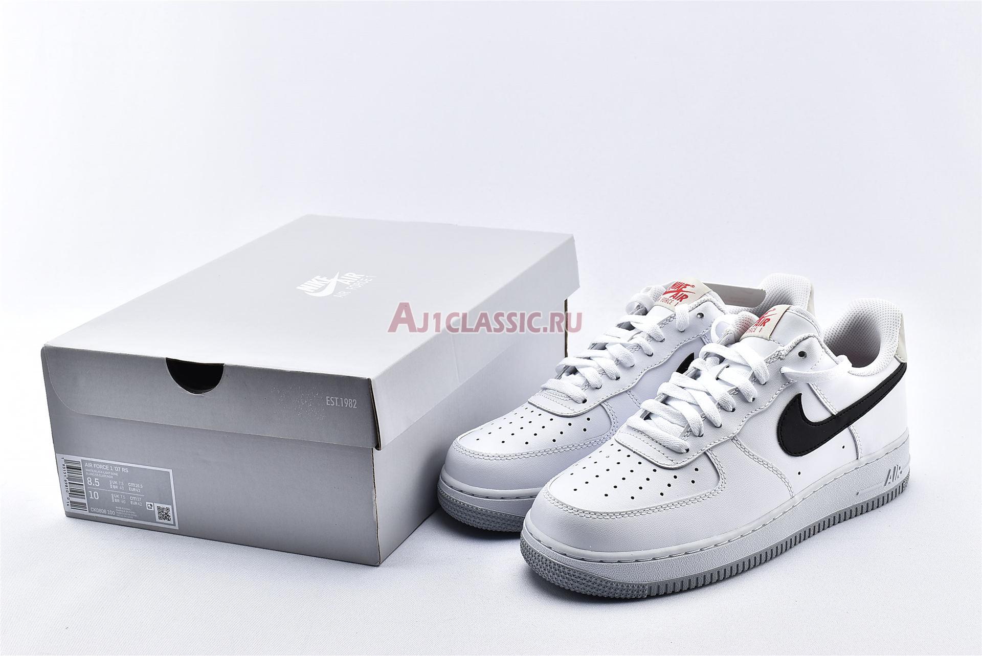 New Nike Air Force 1 Low 07 RS "Ember Glow" CK0806-100 Shoes