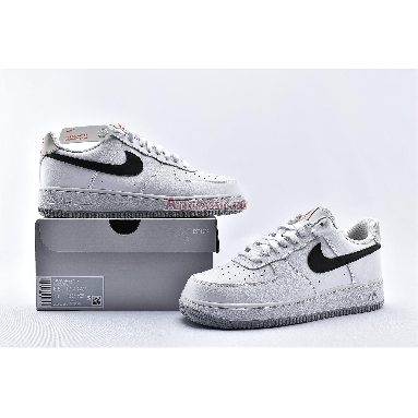 Nike Air Force 1 Low 07 RS Ember Glow CK0806-100 White/Black/Light Bone/Ember Glow Mens Womens Shoes